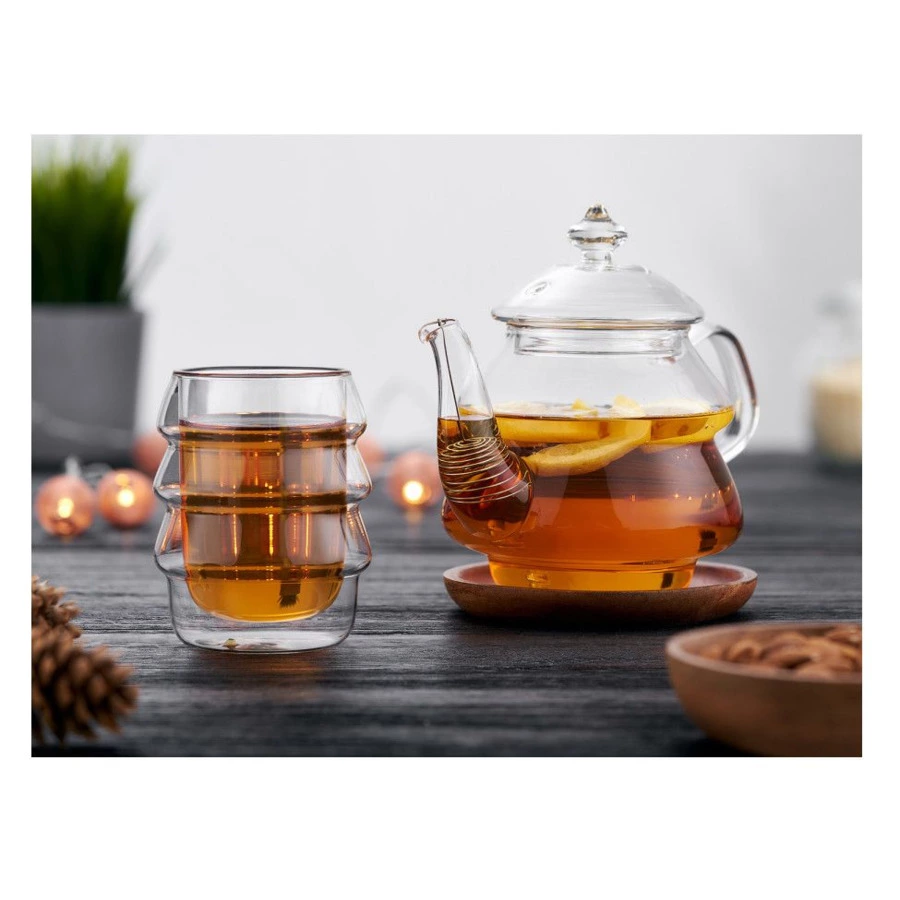 Чайник заварочный Walmer Tree 800 мл, стекло боросиликатное, п/к