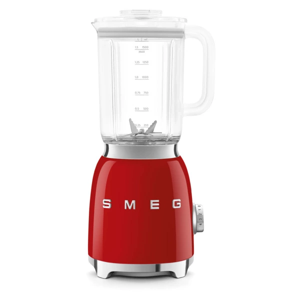 Блендер стационарный SMEG BLF03RDEU 800 Вт, кувшин 1,5 л, красный