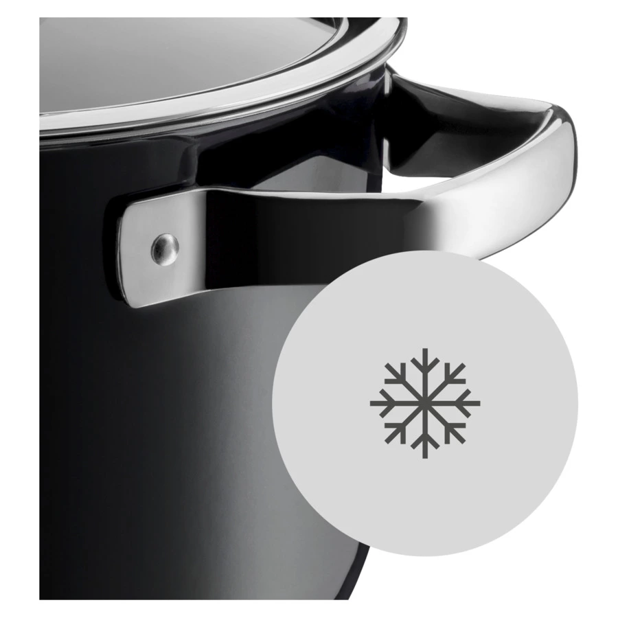 Ковш WMF Fusiontec Fusiontec Compact 18 см, сталь нержавеющая, черный