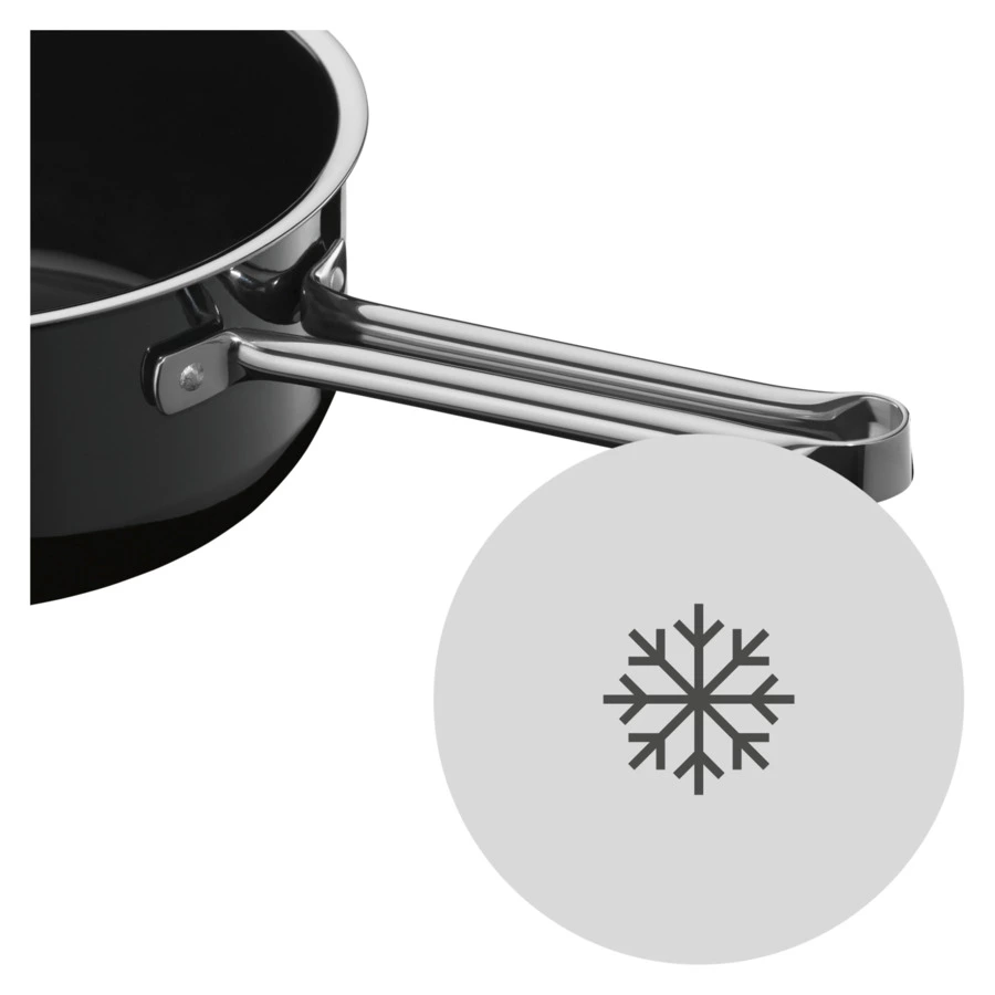 Ковш WMF Fusiontec Fusiontec Compact 18 см, сталь нержавеющая, черный