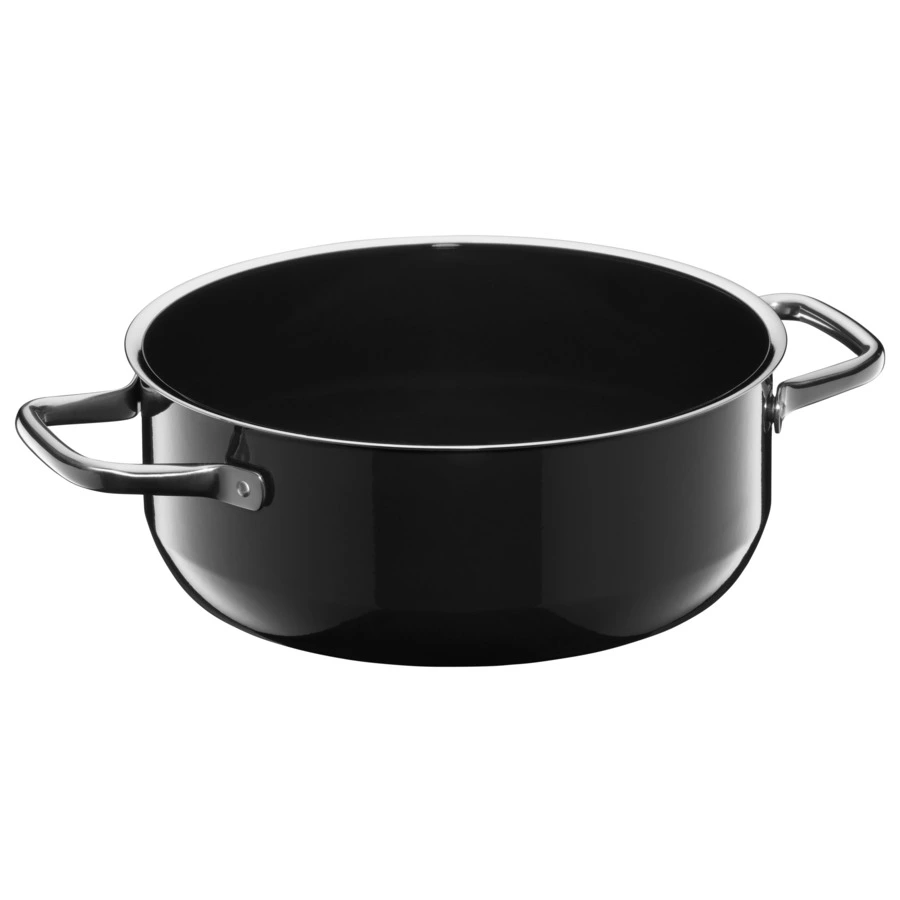 Набор кастрюль WMF Fusiontec Compact 3 предмета, сталь нержавеющая, черный