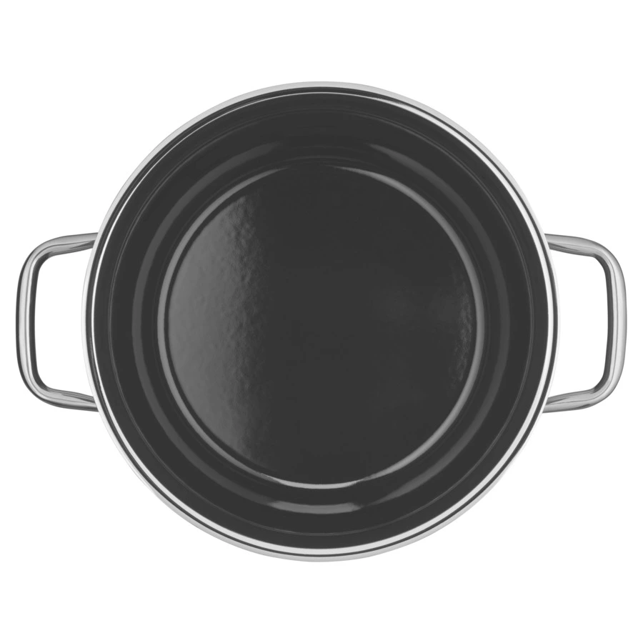 Набор кастрюль WMF Fusiontec Compact 3 предмета, сталь нержавеющая, черный