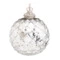 Игрушка елочная шар Best decor place 10 см, стекло, серебристая