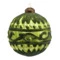 Игрушка елочная шар Best decor place 10 см, стекло, зеленая