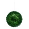 Игрушка елочная шар Best decor place 10 см, стекло, пластик, зеленая