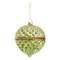 Игрушка елочная шар Best decor place Шкатулка 10 см, стекло, зеленая