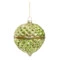 Игрушка елочная шар Best decor place Шкатулка 10 см, стекло, зеленая