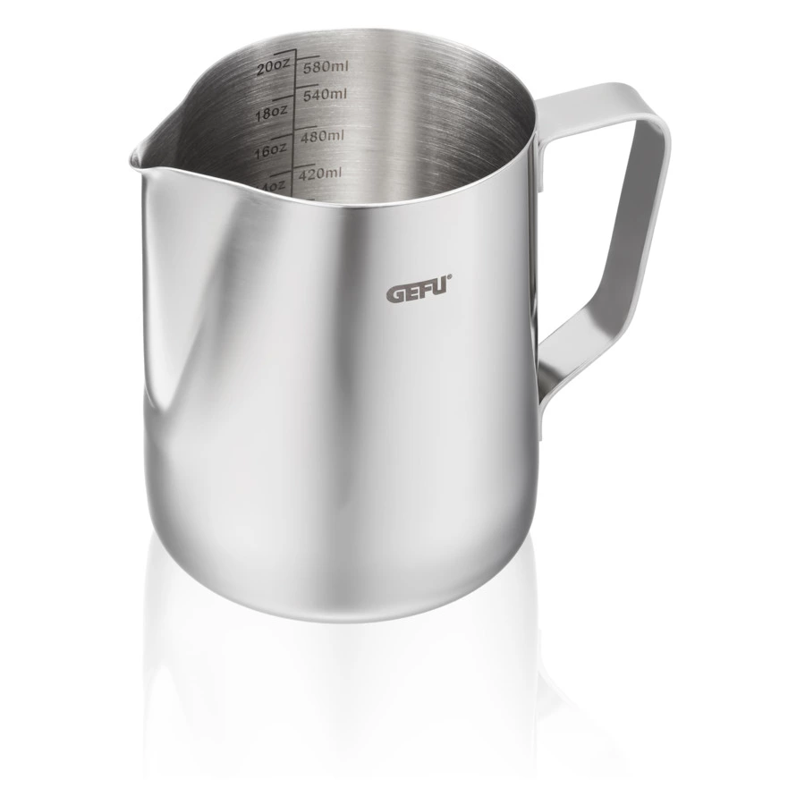 Молочник Gefu Barista 350 мл, сталь нержавеющая, серебристая