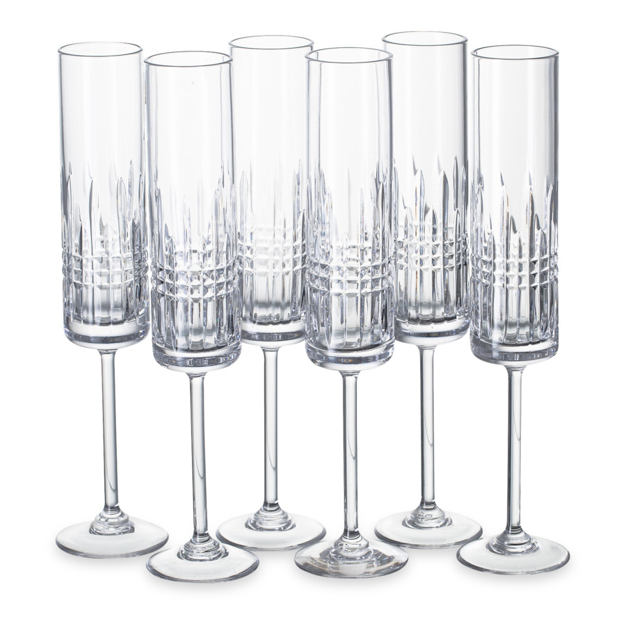 Набор бокалов для шампанского Неман France 120 мл, 6 шт, хрусталь