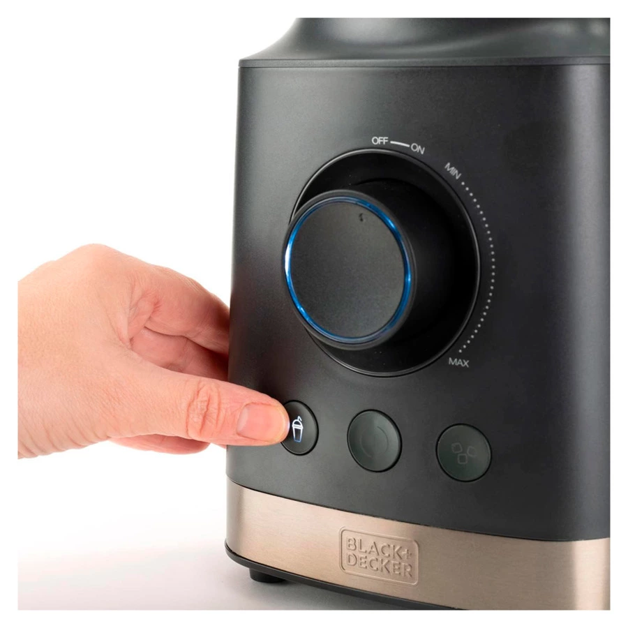 Блендер стационарный Black+Decker BXJB1800E, сталь нержавеющая, серый