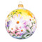 Украшение елочное шар Bartosh Ромашки 10 см, стекло-sale