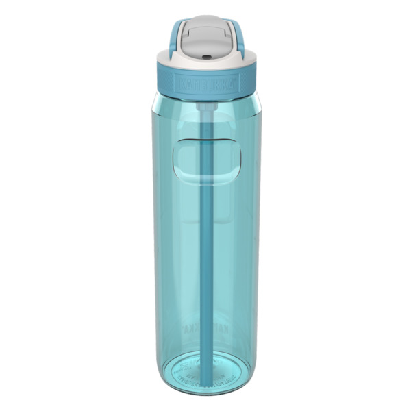 Бутылка для воды Kambukka Lagoon 1 л, сталь нержавеющая, голубая