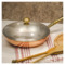 Сковорода с крышкой с лужением Кольчугинский мельхиор 25 см, медь-sale2