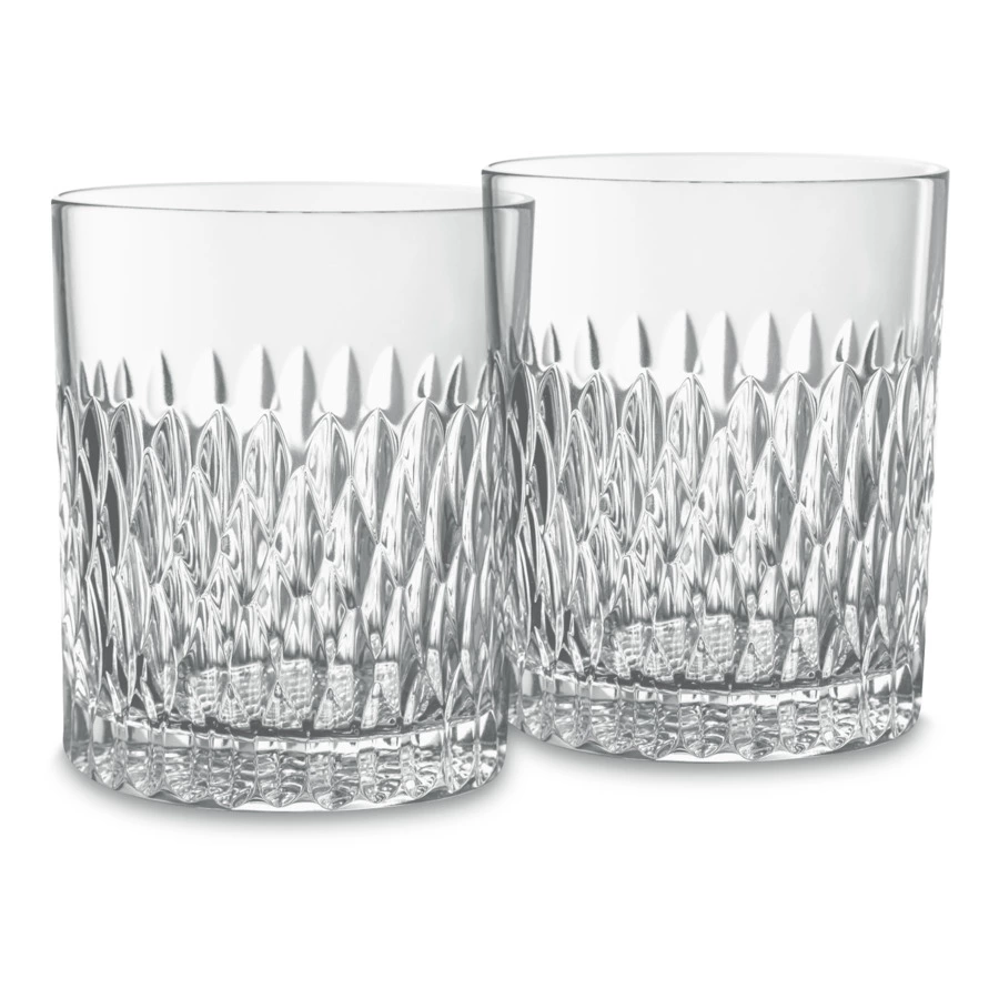 Набор стаканов для виски Decor de table Антиб 330 мл, 2 шт, хрусталь, п/к