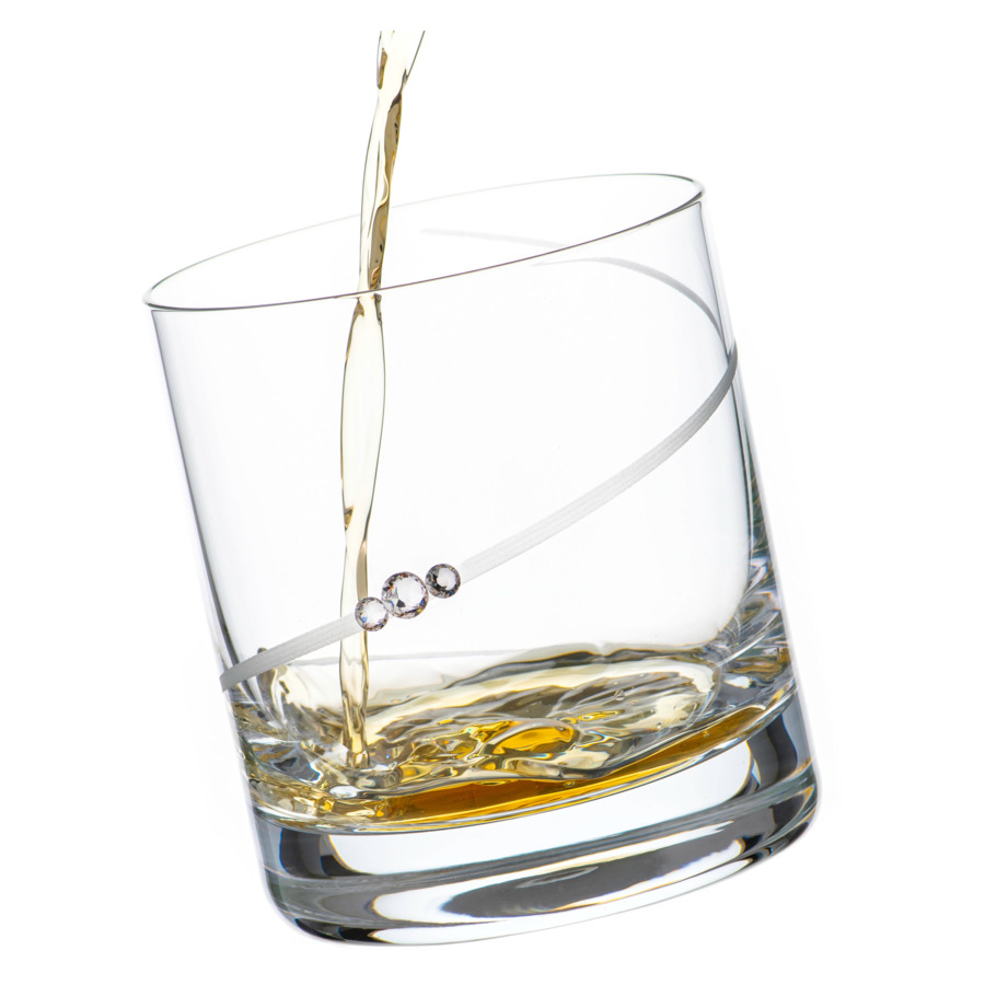 Набор стаканов для виски Diamante Силуэт 310 мл, 6 шт, стекло хрустальное, п/к