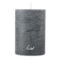 Свеча цилиндрическая Luz your senses Рустик 7х10 см, базальт