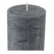 Свеча цилиндрическая Luz your senses Рустик 7х10 см, базальт