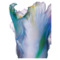 Ваза Decor de table Лепестки 30 см, хрусталь, разноцветная