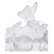Конфетница Decor de Table Pate de Verre Cristal Бабочка 17 см, хрустальное тесто, белая, п/к