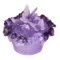 Конфетница Decor de Table Pate de Verre Cristal Бабочка 17 см, хрустальное тесто, фиолетовая, п/к