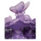 Конфетница Decor de Table Pate de Verre Cristal Бабочка 17 см, хрустальное тесто, фиолетовая, п/к