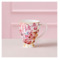 Кружка для чая и кофе Maxwell & Williams Estelle 300 мл, фарфор твердый, розовая , п/к