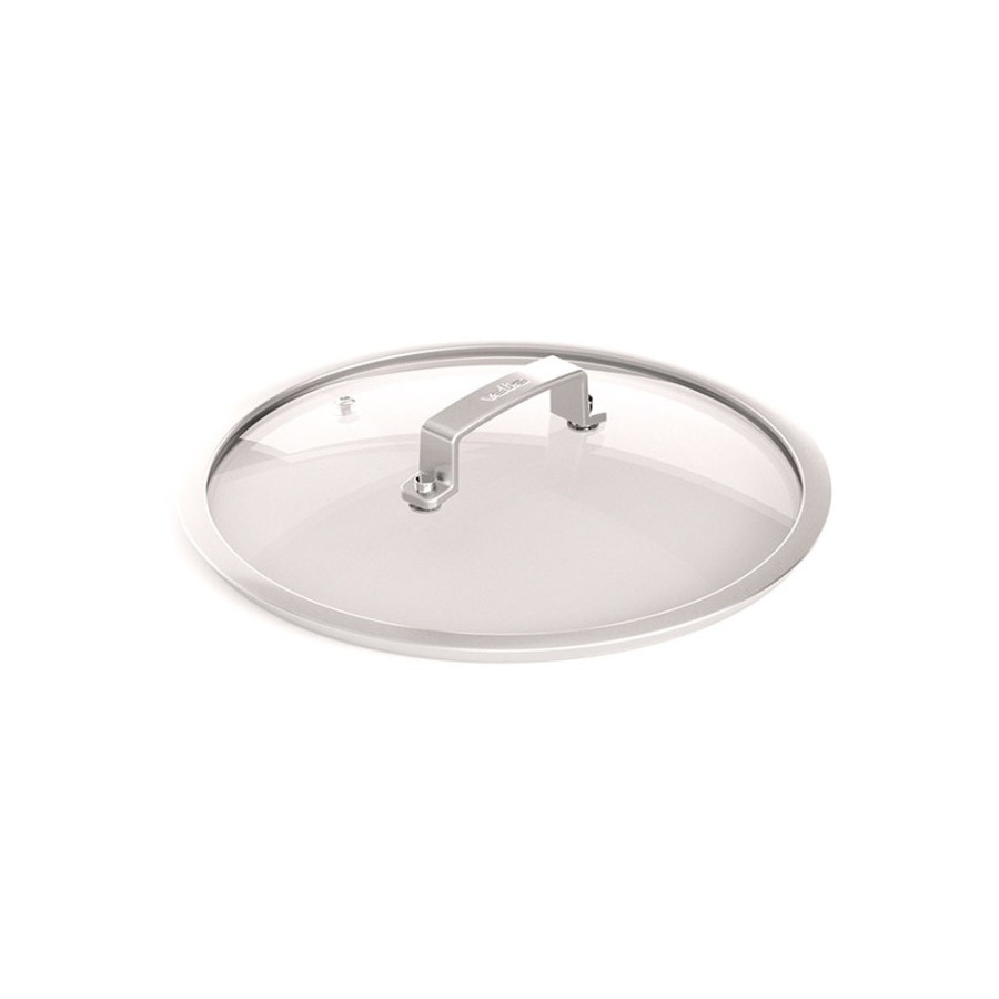 Крышка для посуды Valira Aire 24 см, стекло, сталь нержавеющая