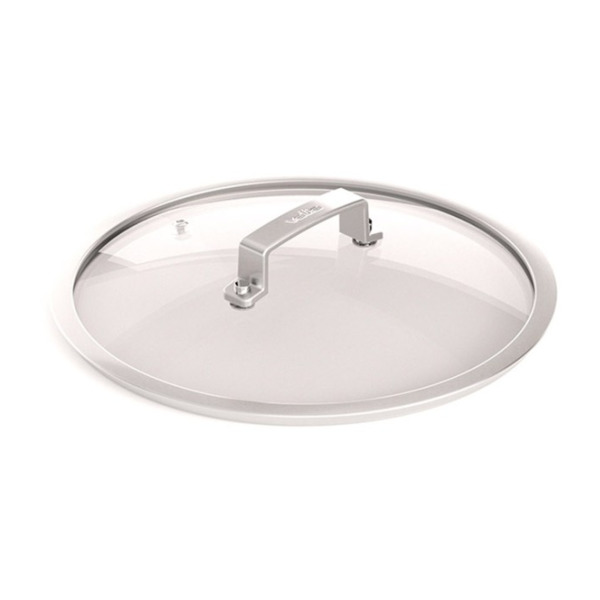 Крышка для посуды Valira Aire 24 см, стекло, сталь нержавеющая
