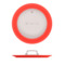 Крышка для посуды с силиконовым кантом Valira Aire, стекло, силикон, красная