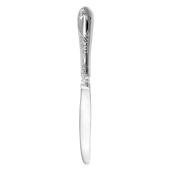 Нож десертный АргентА Фамильная 114,74 г, серебро 925