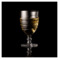 Набор бокалов вращающихся для белого вина Shtox Tsunami 275 мл, 2 шт, хрусталь, п/к