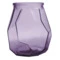 Ваза настольная San Miguel Origami 19 см, стекло, сиреневая