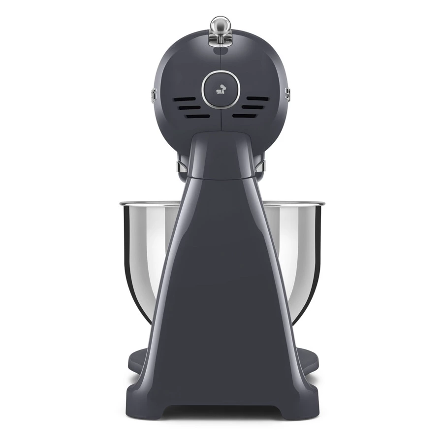 Миксер планетарный SMEG SMF03GREU, 800 Вт, чаша стальная 4,8л, 3 насадки, алюминий литой, серый-sale