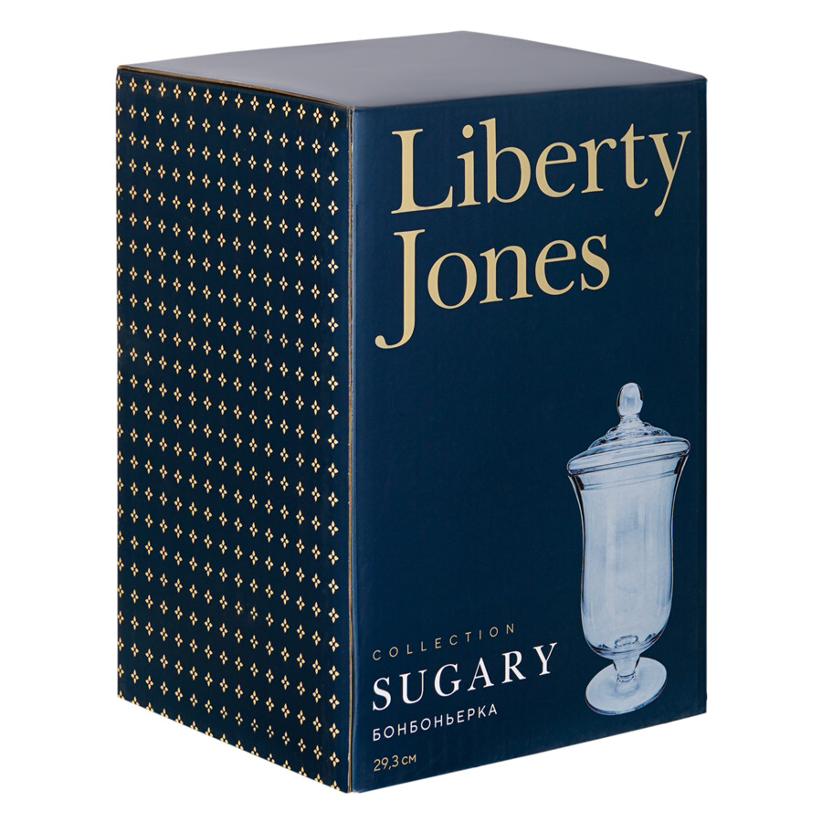 Ваза для печенья Liberty Jones Sugary 29,3 см, стекло, п/к