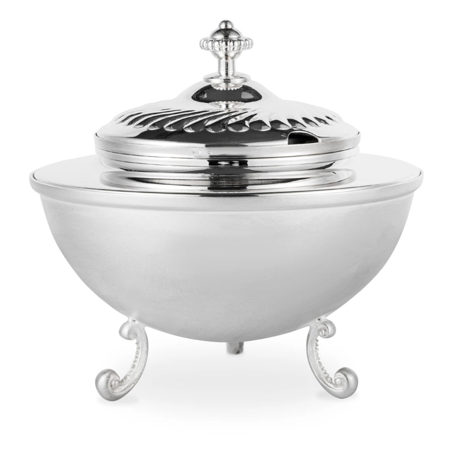 Икорница Мстерский ювелир Венеция 368,3 г, серебро 925