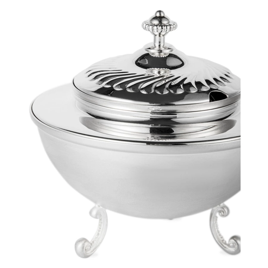 Икорница Мстерский ювелир Венеция 368,3 г, серебро 925