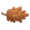 Блюдо декоративное Po.legno Лист 32х20х5 см, дерево, латунь, темный орех