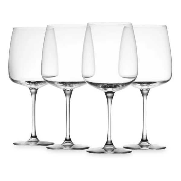 Набор бокалов для белого вина Krosno Модерн 480 мл, 4 шт, стекло, п/к