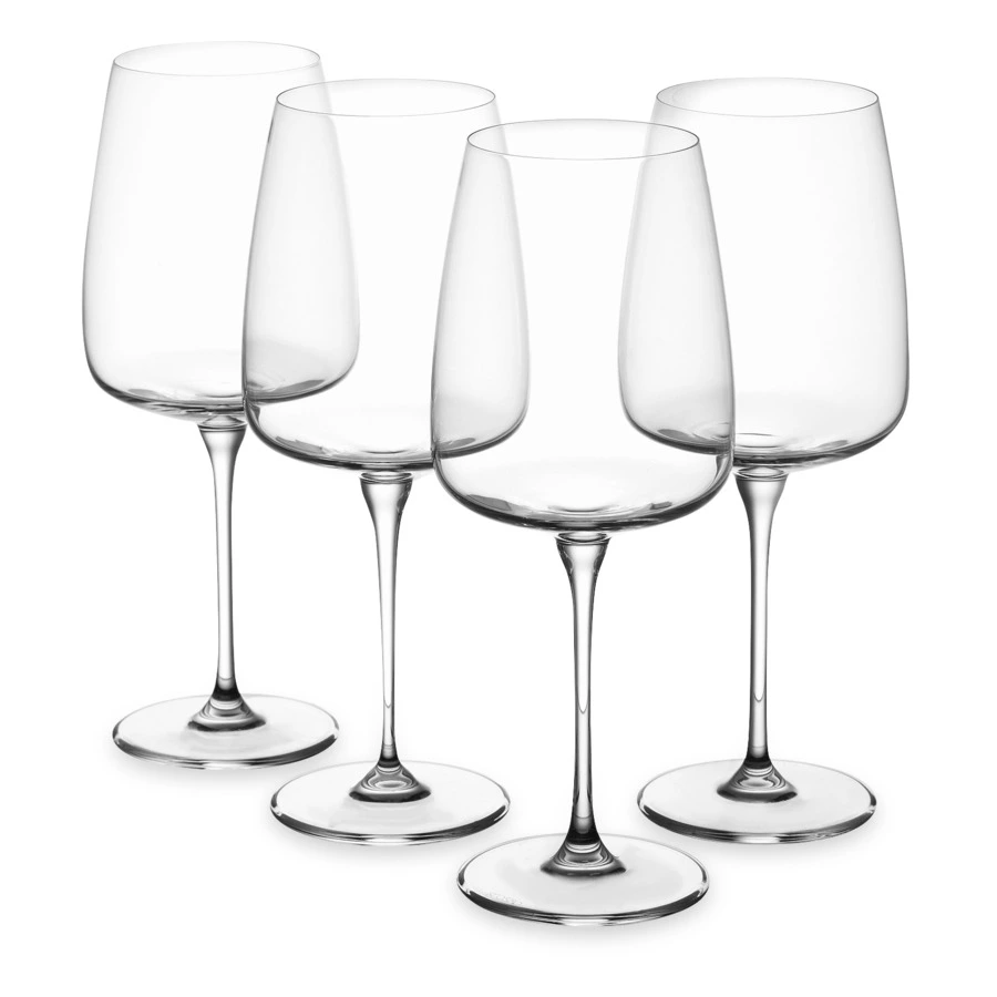 Набор бокалов для красного вина Krosno Модерн 600 мл, 4 шт, стекло, п/к