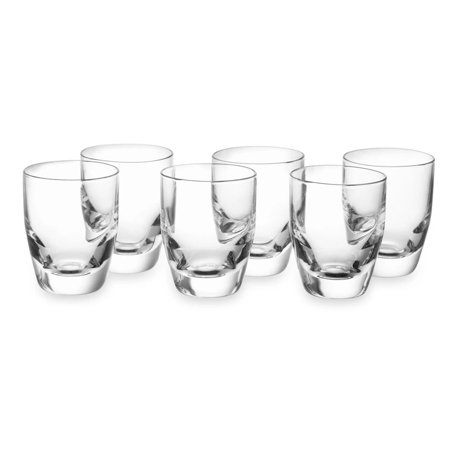 Набор стопок для водки Krosno Рэй 50 мл, 6 шт, стекло, п/к