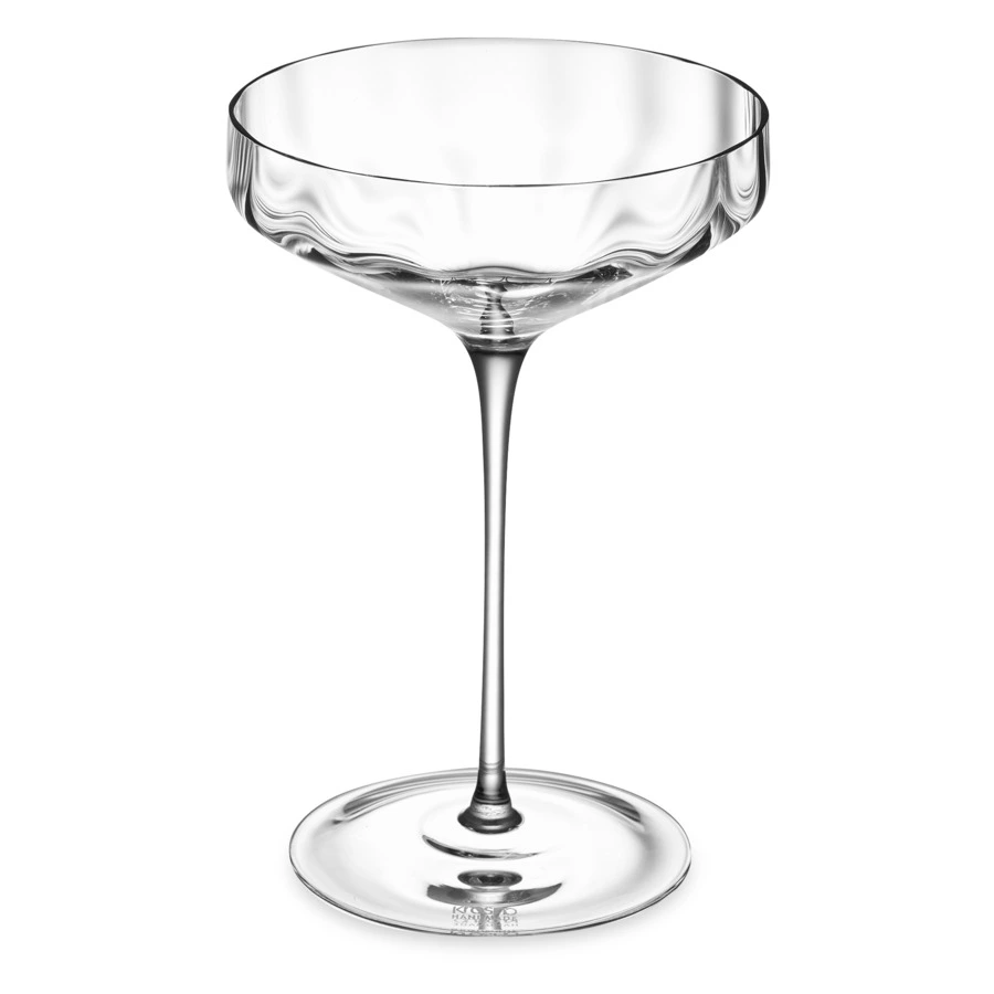 Набор креманок для шампанского Krosno Праздник 150 мл, 2 шт, стекло, п/к