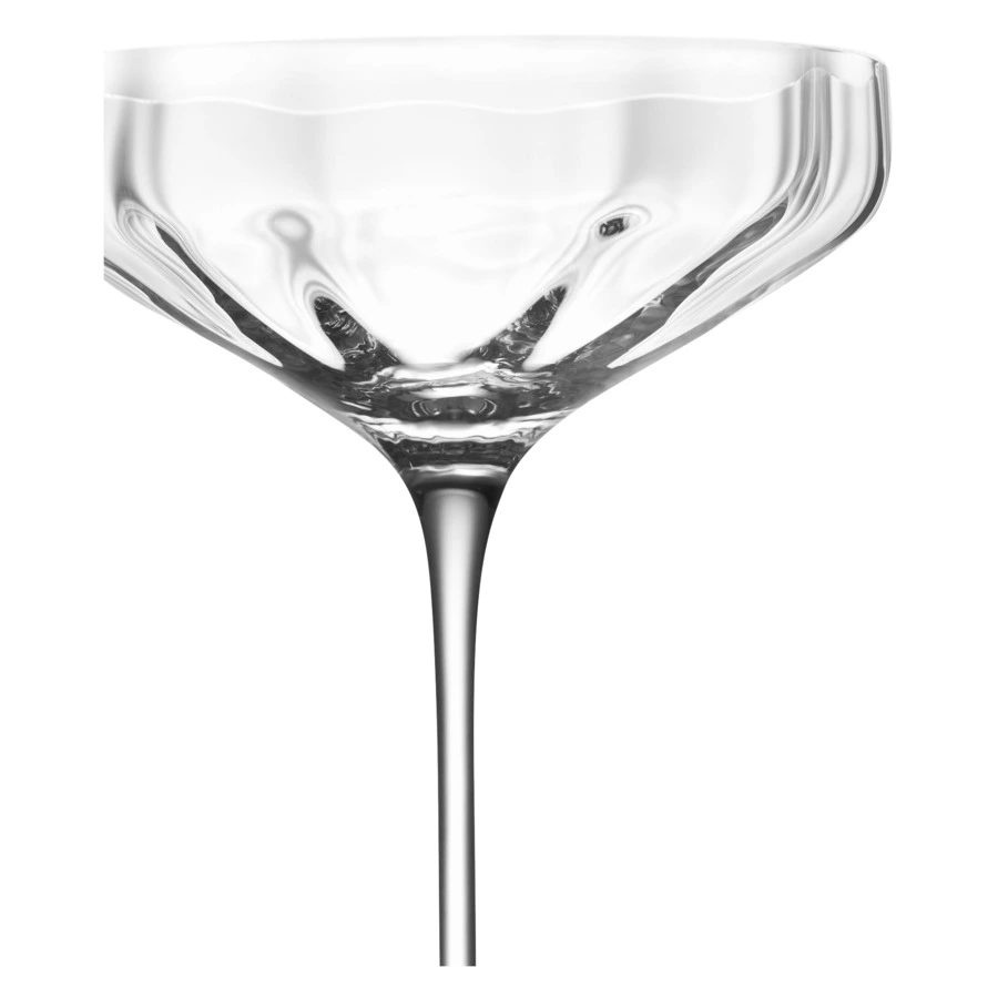 Набор креманок для шампанского Krosno Праздник 150 мл, 2 шт, стекло, п/к