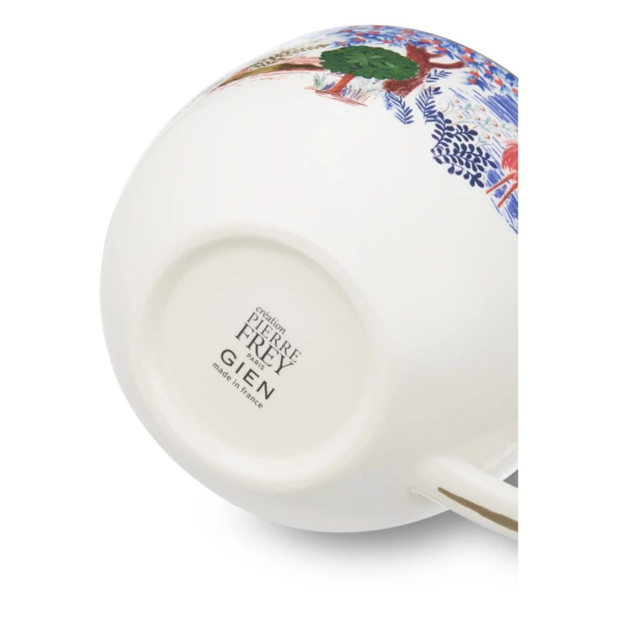 Чашка чайная с блюдцем Gien Дворцовый сад 450 мл, 18,8 см, фаянс