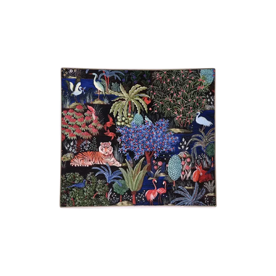 Блюдо прямоугольное Gien Дворцовый сад 29,5х26,5 см, фаянс