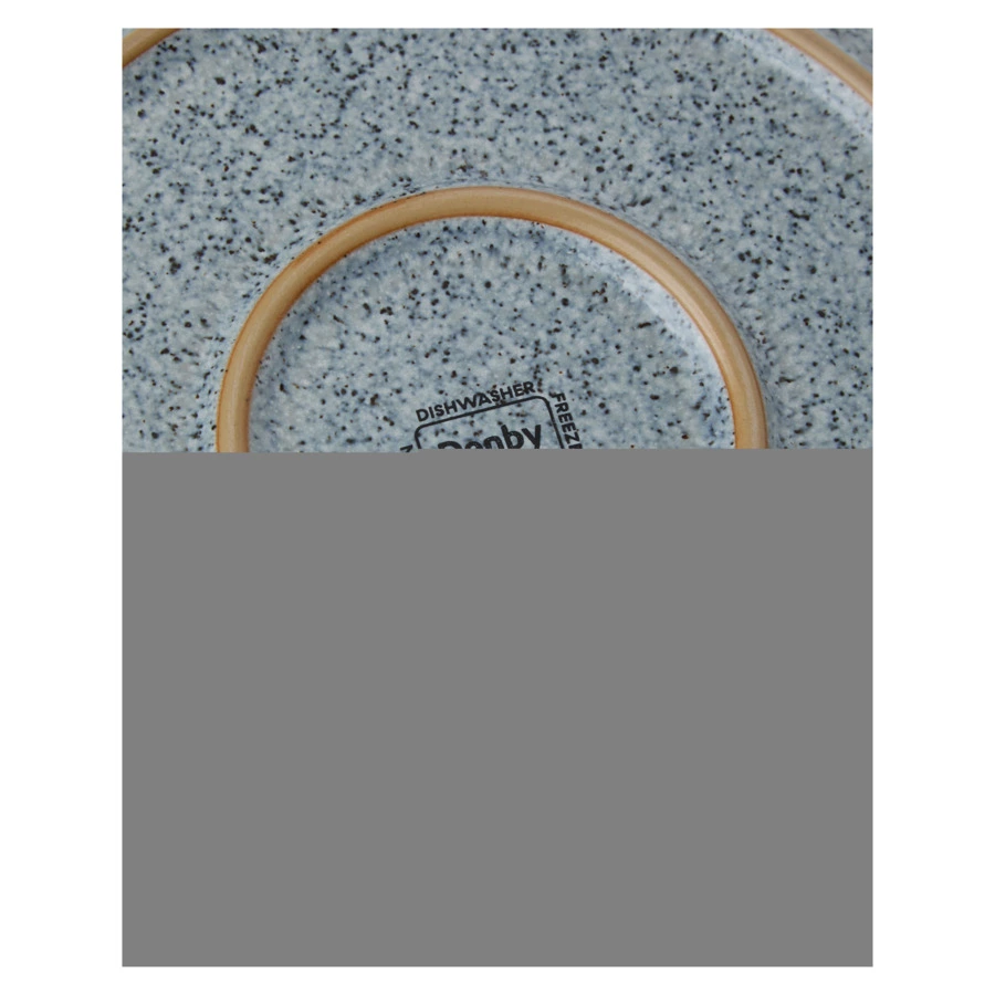 Тарелка закусочная Denby Студио Грэй 21 см, керамика жаропрочная