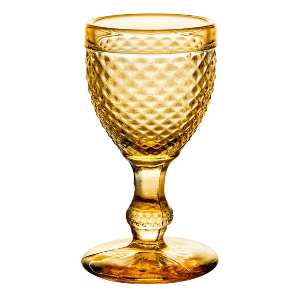 Рюмка для водки и ликера Vista Alegre Бикош 55 мл, стекло, янтарная