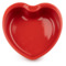 Набор форм для запекания фигурных Peugeot Сердце 2 шт, керамика, красный