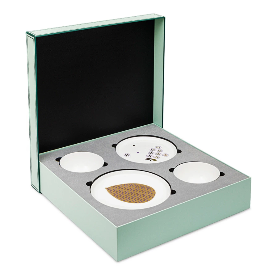 Сервиз столовый Shirokov Волшебные фрукты на 4 персоны 12 предметов, костяной фарфор, п/к