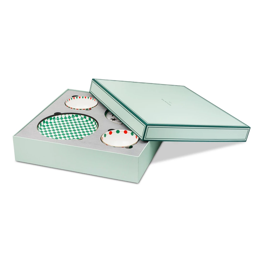 Сервиз столовый Shirokov Цирк на 4 персоны 12 предметов, костяной фарфор, п/к