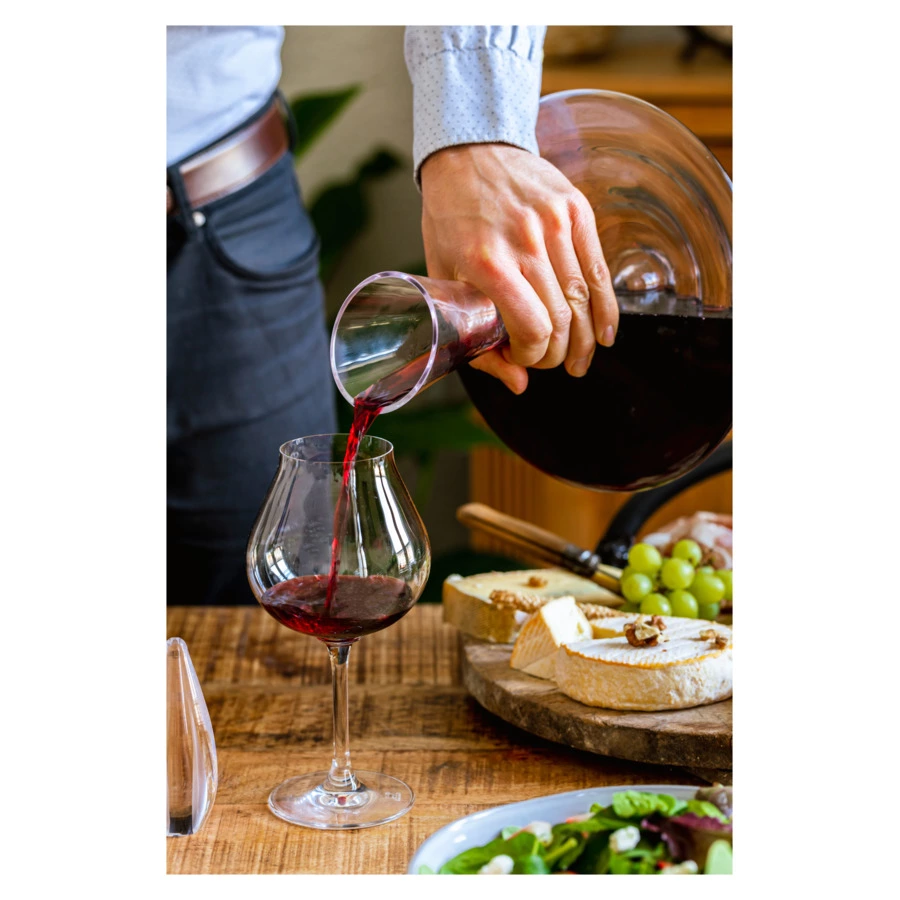 Декантер с аэратором Peugeot Variation 750 мл, стекло, п/к